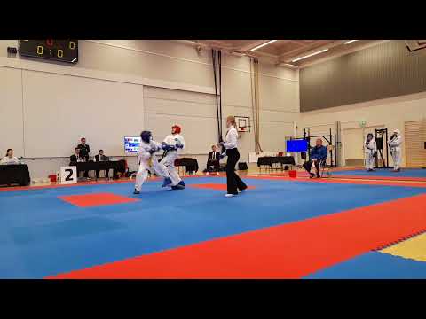 Taekwondo ITF, Tampere cup, 12-03-2022, A&B juniors, 10-6 gup, +150 cm