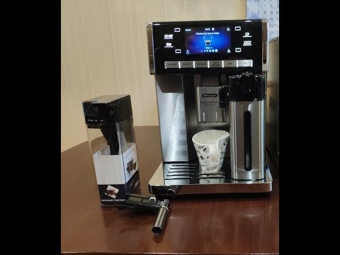 Приготовление горячего шоколада в Кофемашине DeLonghi PrimaDonna Exclusive ESAM 6904 M