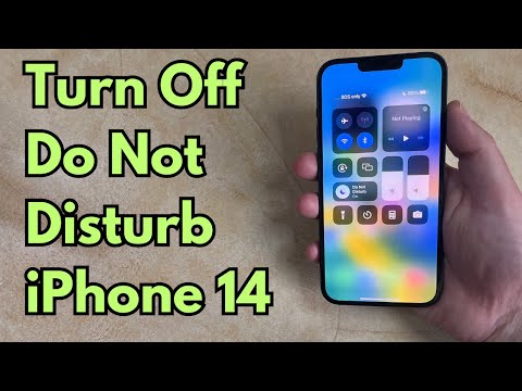 How to Turn Off Do Not Disturb on iPhone 14 - Step by Step