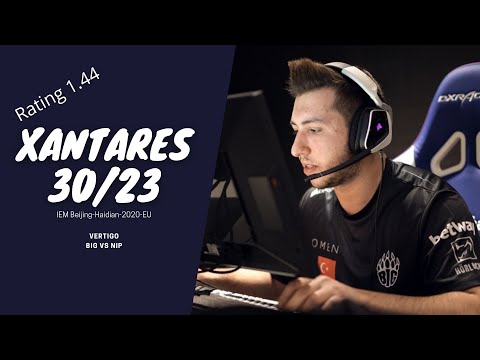 CS:GO POV Demo BIG Xantares [1.44  30/23] vs NIP (vertigo). Lower semi-finals IEM Beijing 2020 EU