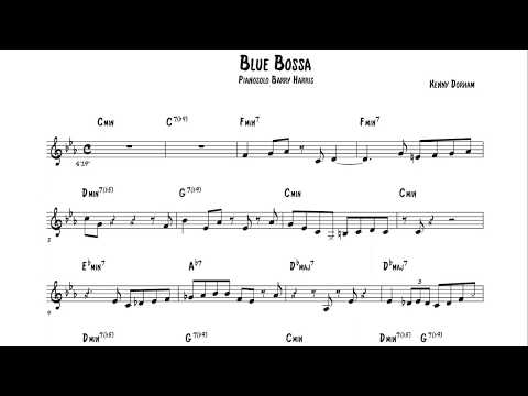 Barry Harris - Blue Bossa (Transcription)