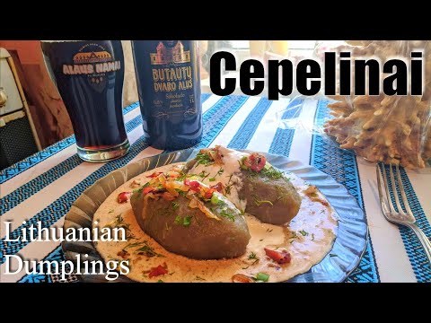 Cepelinai - Lithuania's massive meat and potato dumpling | Цеппелины