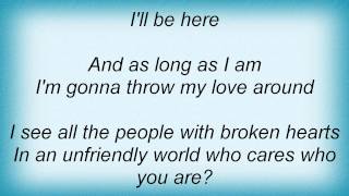 Jon Mclaughlin - Throw My Love Around Lyrics