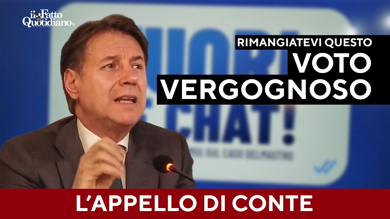 “Cos’ha in comune con Borsellino chi ostacola le indagini su un clan mafioso?”: Conte attacca Meloni