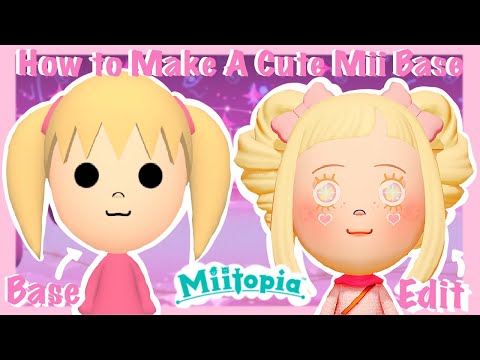 How to Make a Cute Mii in Miitopia *EASY*