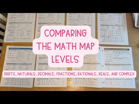 Comparing Levels of CC's The Math Map