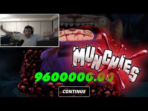 30,000X 🤯TRAINWRECKSTV HITS MAX WIN ON MUNCHIES SLOT!