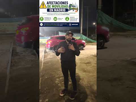 🚨 ATENCIÓN CONDUCTORES: CIERRES VIALES POR OBRAS DEL REGIOTRAM 🚨