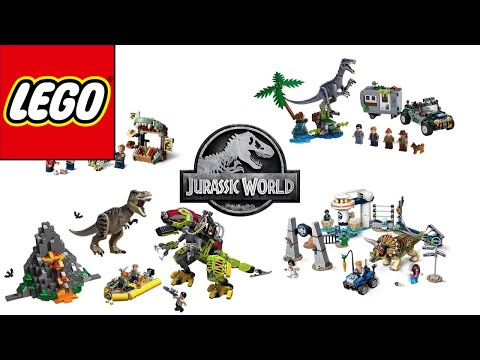 Lego Jurassic World: Legend of Isla Nublar Compilation of All Sets