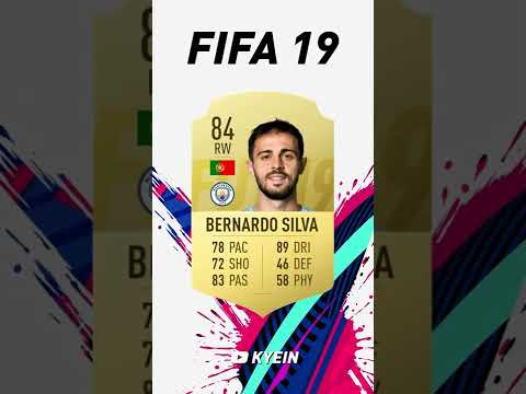 Bernardo Silva - FIFA Evolution (FIFA 16 - FIFA 22)