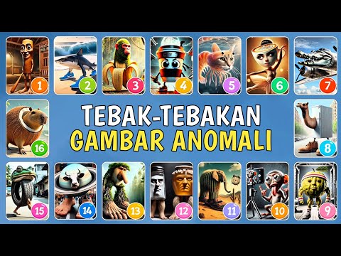 Tebak Gambar Anomali Brainrot AI Indonesia & Italia | Tungtung Sahur, Tralalero, Capucino Assassino