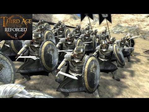 ORROSTAR, THE SHORES OF NUMENOR (Siege Battle) - Third Age: Total War (Reforged)