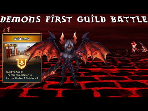 A Demon Walks Into A Guild Battle    Fire Demon Guild War              |   Summoners War