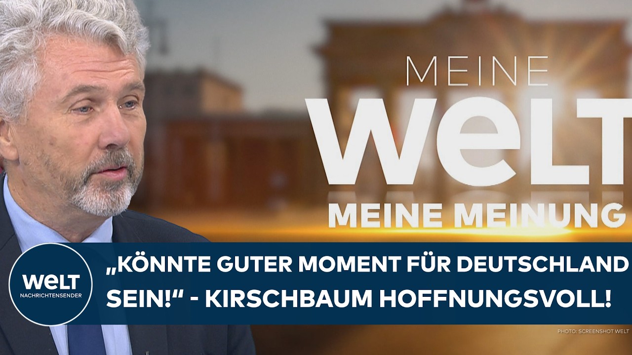 MERZ IM AUFSCHWUNG?: "Guter Moment für Deutschland sein! Eine  Chance"" - Kirschbaum hoffnungsvoll