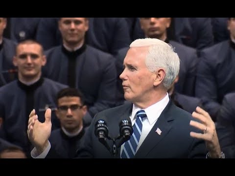 Pence tells cadets at The Citadel: Trump 'will always have your back' (Feb 13, 2020)
