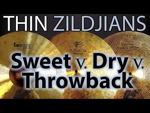 K Sweet, Constantinople & Special Dry – Zildjian 16 Inch Crash Review and Comparison