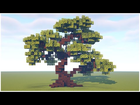 How to Build a Giant Bonsai Tree | Minecraft Tutorial