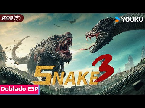 Spanish DUB【Snake 3】Pangu King Snake vs. Tyrannical Bone Dragon! | YOUKU MONSTER MOVIE