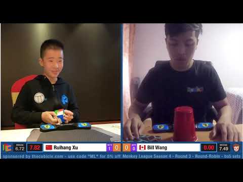 Bill Wang vs Ruihang Xu.