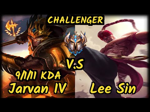 KT UmTi (JARVAN IV) vs LEE SIN - 9/1/11 KDA JUNGLE CHALLENGER GAMEPLAY - KR