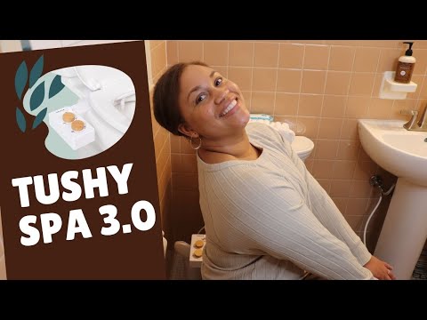 Tushy Spa 3.0 Bidet Review- No more toilet paper? Vlogmas Day 5