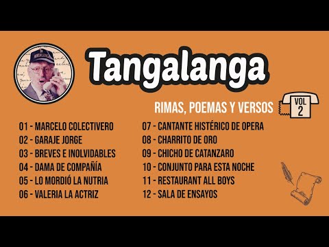Tangalanga - Llamados con Rimas, Poemas y Versos Vol. 2