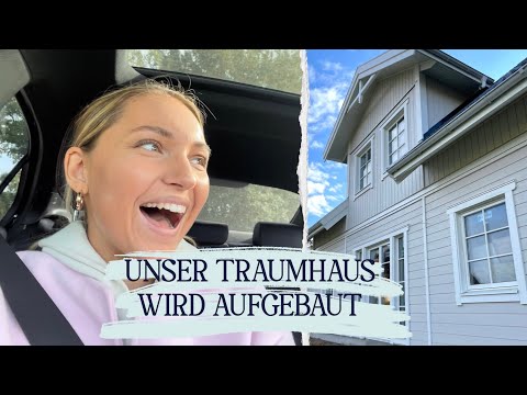 Der Aufbau unseres Schwedenhauses 😍 | Hausbau Eksjöhus