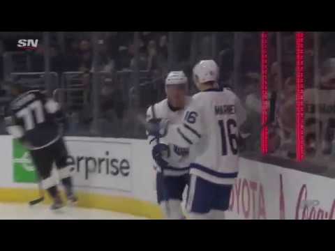 Tyler Bozak 15th Goal of the Season! 3/2/2017 (Toronto Maple Leafs vs Los Angeles Kings)