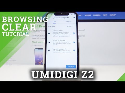 How to Clear Browser Data on UMIDIGI Z2