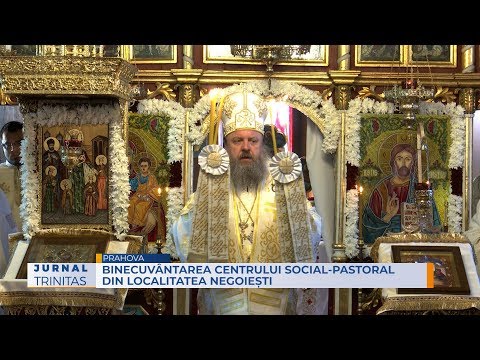 Binecuvântarea centrului social-pastoral din localitatea Negoiești