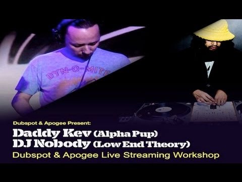 Dubspot LA Workshop Recap: Daddy Kev, DJ Nobody (Alpha Pup, Low End Theory) @ Apogee Studios!