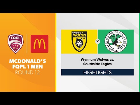 McDonald's FQPL 1 Men R12 - Wynnum Wolves vs. Southside Eagles Highlights