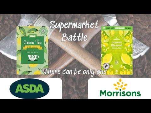 Supermarket Battle S03 E13 Asda Green Tea with Lemon V Morrisons Lemon Blessed Green Tea