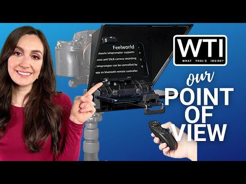Feelworld Portable Teleprompters - WTI product video review