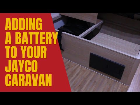 Jayco Expanda Deep Cycle Battery Install by Caravanmods.com
