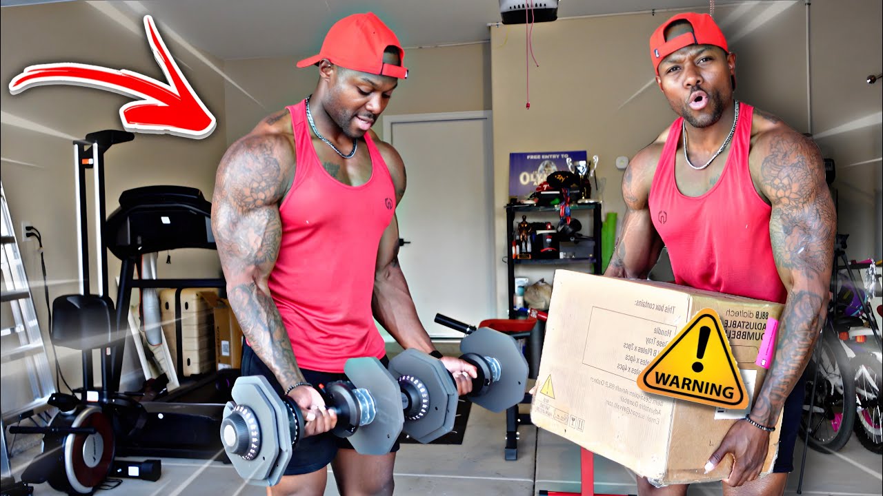 Ativafit 88lb adjustable dumbbell Customer Review Video 2