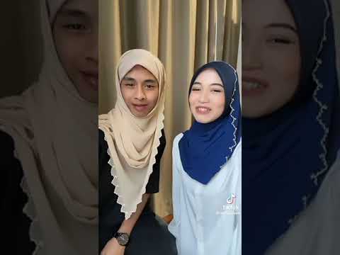 Tutorial Tudung Daripada Cuna Dan Aiman 🤣💗 #mantv