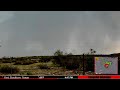 Big Tornadoes And Baseball Sized Hail Slam Fort Stockton, TX - LIVE As It Happened