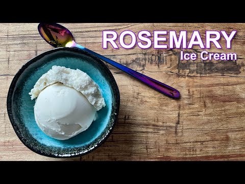 Rosemary Ice Cream