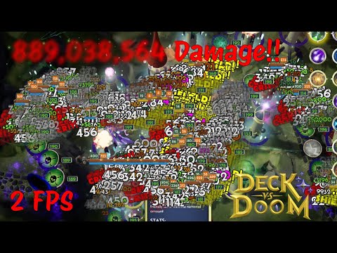 Facing Generals with over 1 BILLION HEALTH! | Deck vs Doom