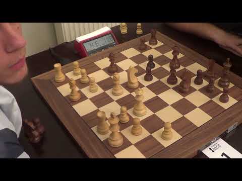 GM Lintchevski Daniil - NM Stepins Edgars, Rapid chess, 4 knights opening