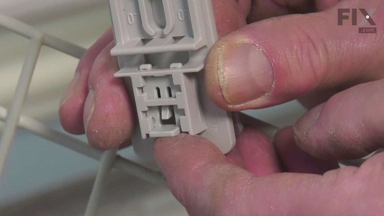 Replacing your Whirlpool Dishwasher Rack Adjuster