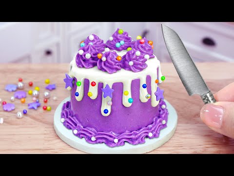 💜 Wonderful Miniature Purple Cake Decorating | 1000+ Perfect Ideas By Mini Cakes Baking