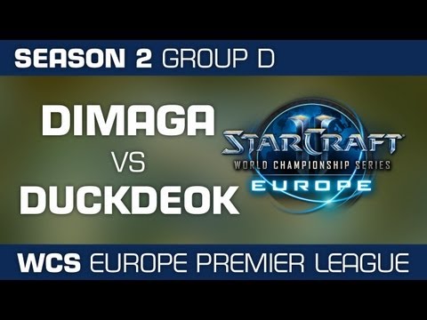 DIMAGA vs. duckdeok - Group D Ro32 - WCS European Premier League - StarCraft 2