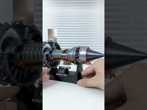 Mô Hình Động Cơ Turbofan TR900 NIKOLATOY – Phiên Bản Flagship