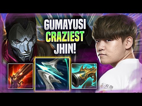 GUMAYUSI JHIN CRAZIEST GAME! - T1 Gumayusi Plays Jhin ADC vs Caitlyn! | Season 2022