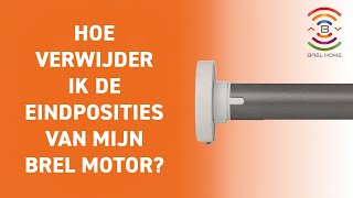 Hoe verwijder ik de eindposities van mijn BREL motor