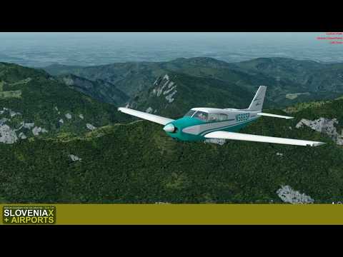 An early morning VFR flight from LJBO to LJBL - Slovenia X and Airports Ep. 02