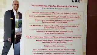 Success Mantra Of Dr G V Krishna Reddy