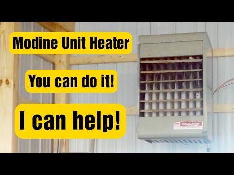 MODINE HANGING UNIT HEATER DIAGNOSIS GUIDE! How to diagnose and repair, troubleshoot!